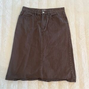 GH Bass & Co Denim Skirt Women’s 4